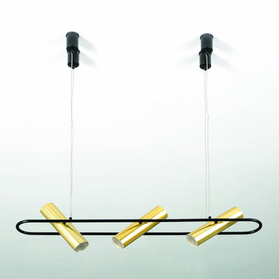 Design KNB Ceiling Light with Metal/ Black and Golden Lampshades