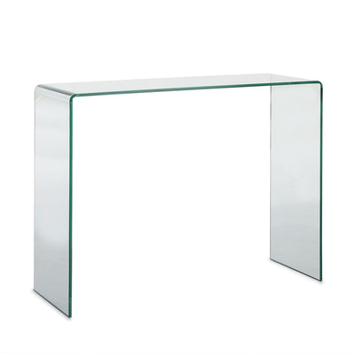 Design KNB Transparent Glass Console Table