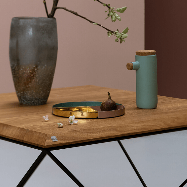 Oak tulip deals table