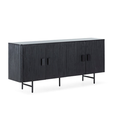 Black Wooden Sideboard