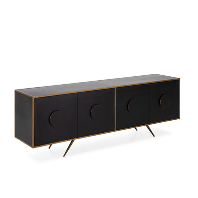 Sideboard in Black Metal