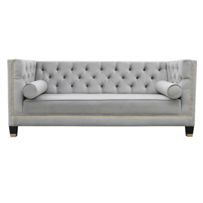 Design KNB 200cm / Light Grey The Roma Sofa