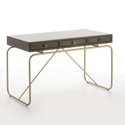 Design KNB Contemporary Desk in Grey Wood