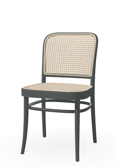 Design KNB different colours to choose from N.811 Cane Chair beech chair by TON (sold in a set of 2 chairs)