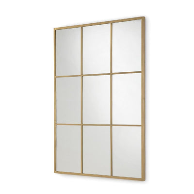 Design KNB Golden Rectangular Mirror
