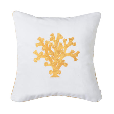 Design KNB Luxurious Cushion Coral No2 Gold with Piping