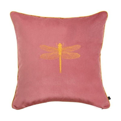 Design KNB Pink Luxury Velvet Cushion Insectarium N ° 1