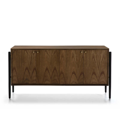 Design KNB Sideboard in Brown/Black Wood