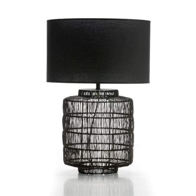 Design KNB Table Light in Black Metal without Lampshade