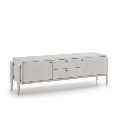 Design KNB TV Furniture in White Wood