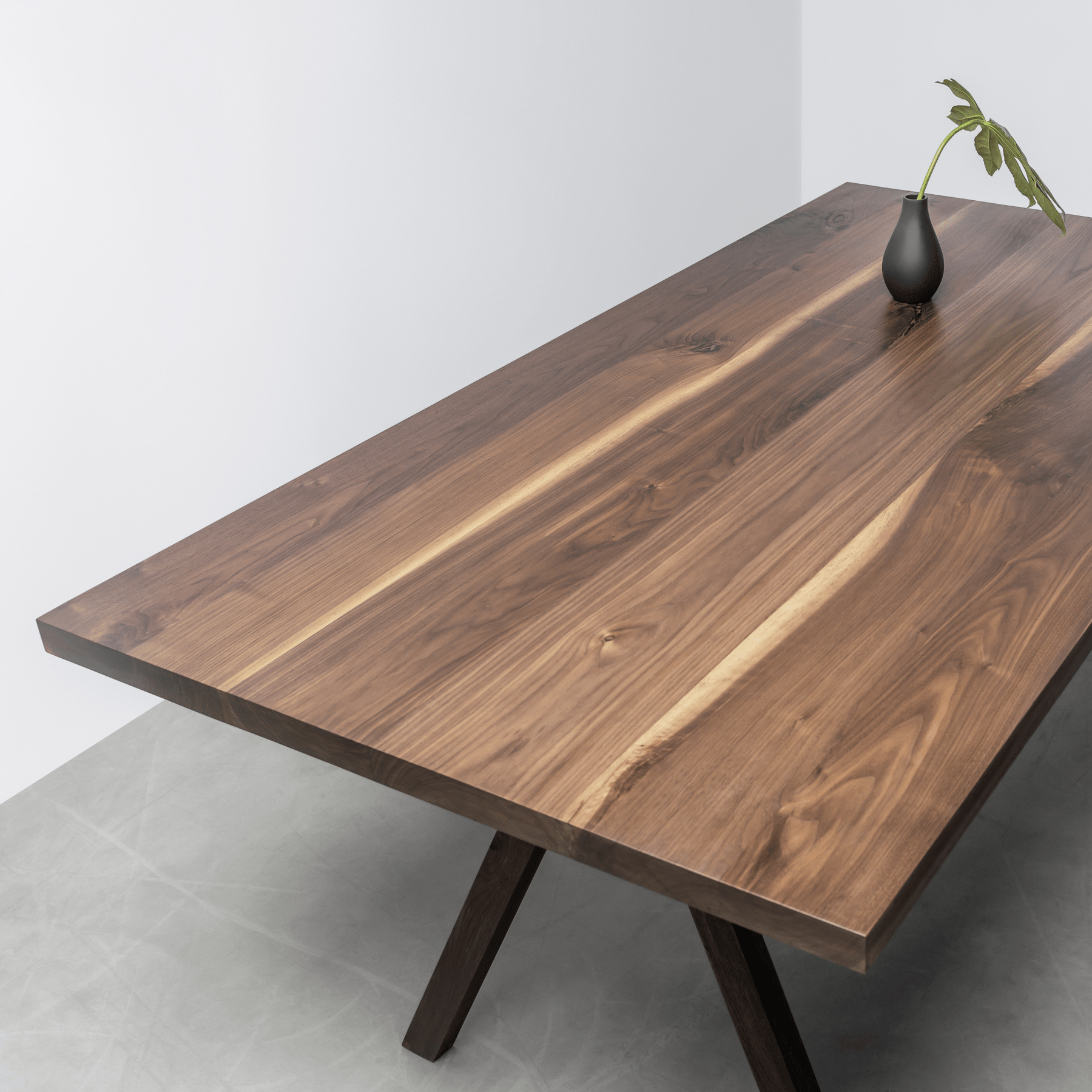 Walnut oak best sale dining table