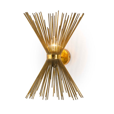 Design KNB Wall Light in Golden Metal